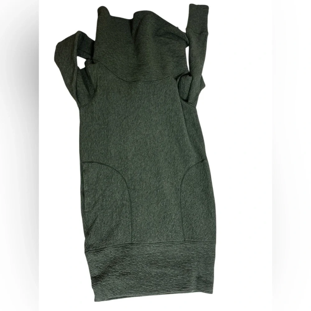 Lululemon Athletica Dark Green Cowl Neck Sweater Size XSmall G#18